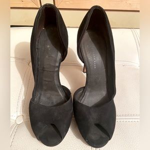 HUGO by Hugo Boss Peep Toe Dorsay Pump